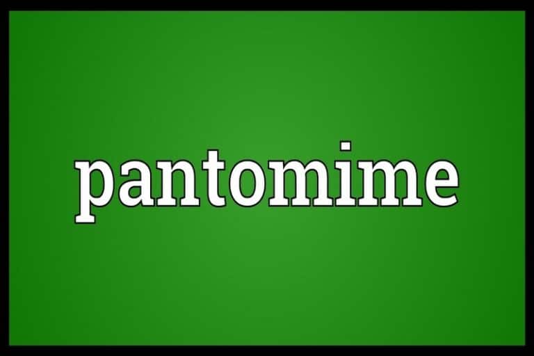 Elements of Pantomime