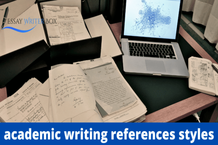 Referencing styles in academic writing