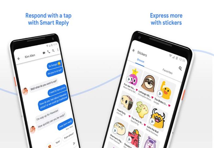 Google Messaging Adds IPhone Text Response