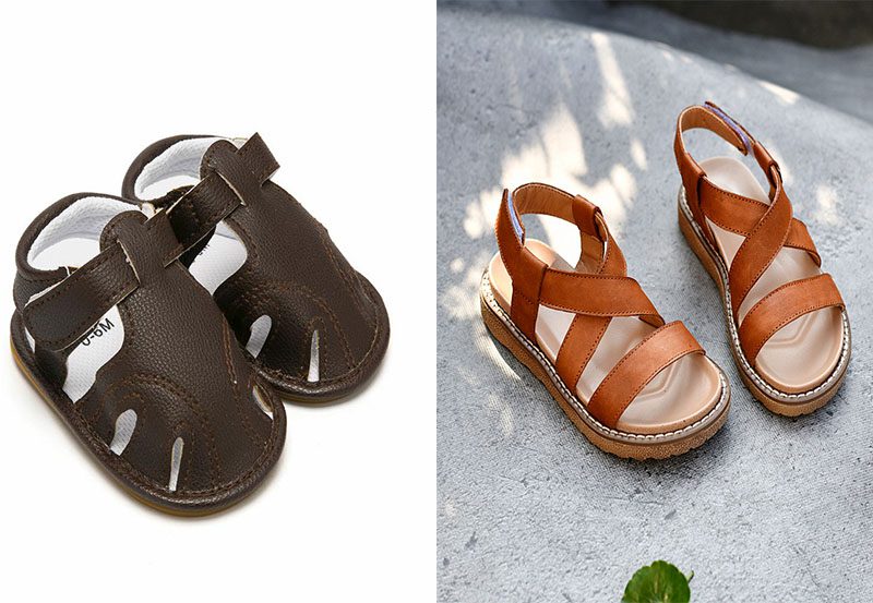 Materials Are Used To Create Baby Sandals