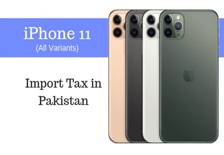 Updated (Nov 2022) PTA Taxes On Series 11, 12, 13, And 14 iPhones