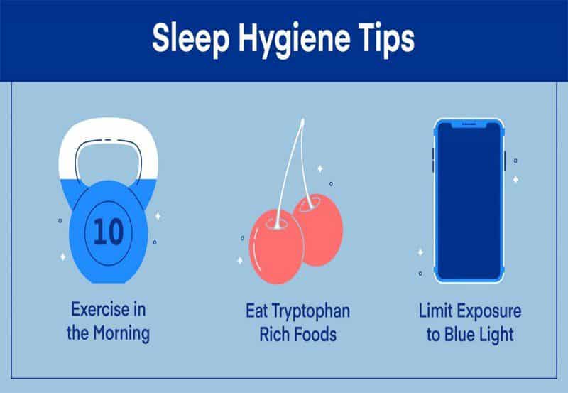 Sleep hygiene tips