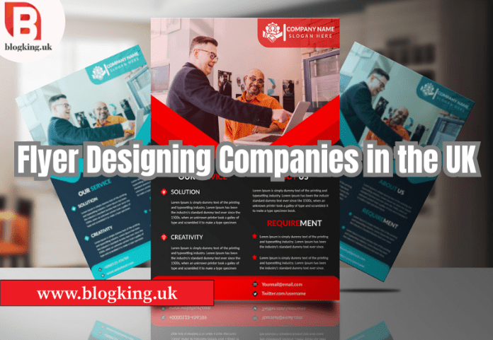 Flyer Designing Companies in the UK