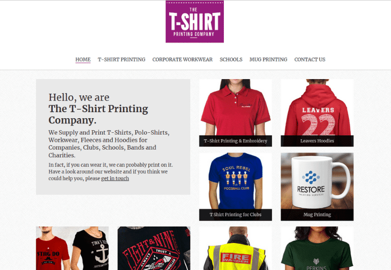 T-Shirt Designing Companies in the UK