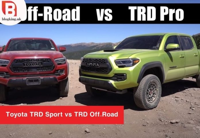 TRD Sport vs TRD Off-Road