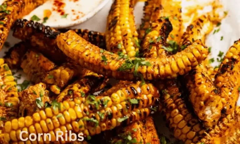 Seasoned Corn Ribs with Juicy Kernels Infused in Garlic Butter