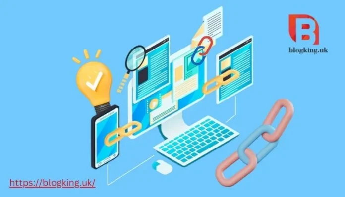 Backlink generation strategy with digital links icons