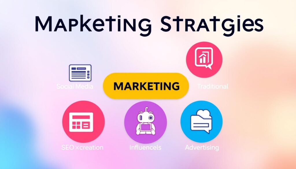 marketing strategies chart