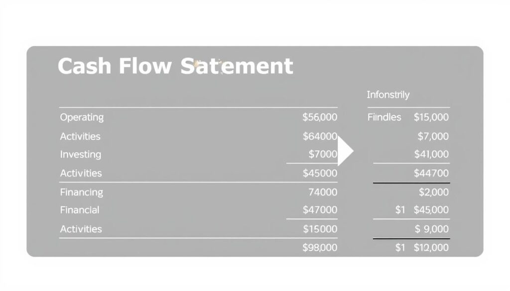 cash flow statement example