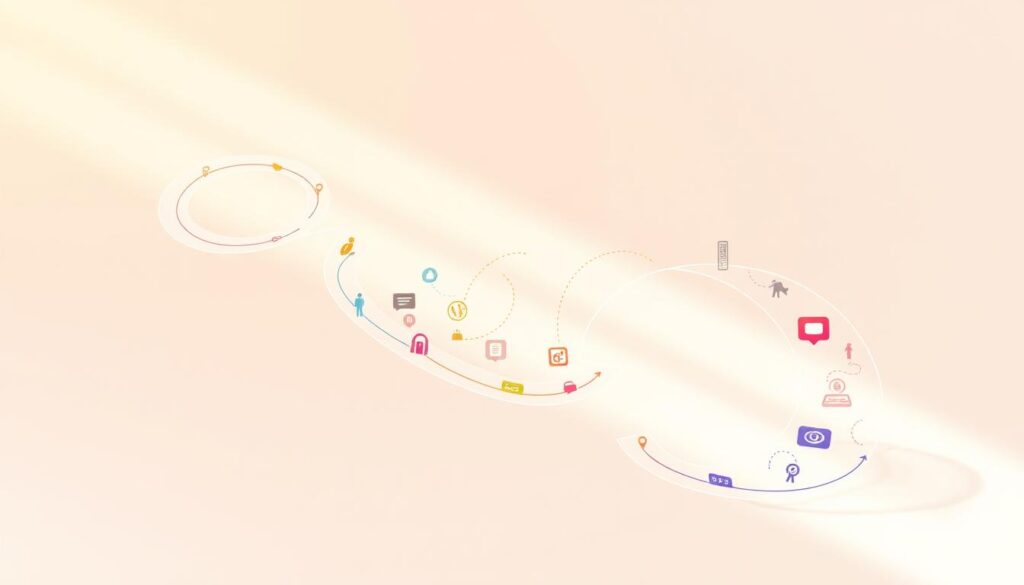 customer journey mapping visual representation