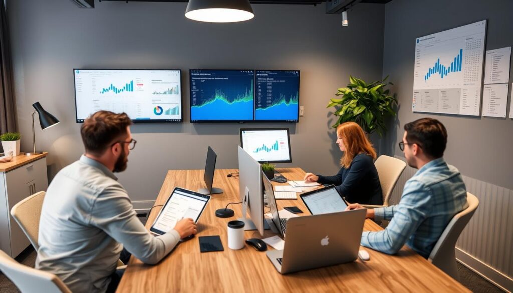 Blue Array's Reading office with their SEO consultants