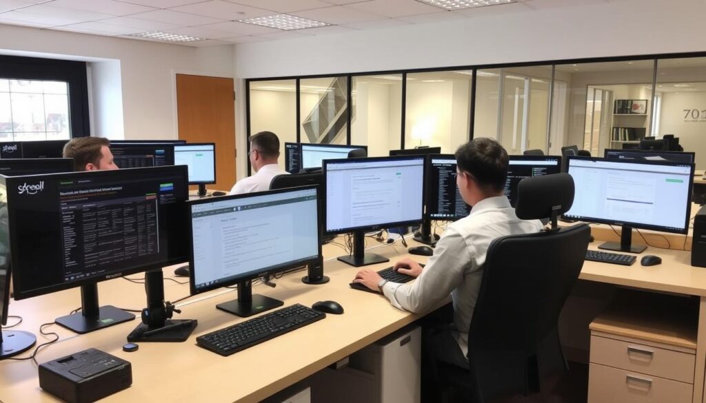 Screaming Frog's office in Henley-on-Thames with their SEO team
