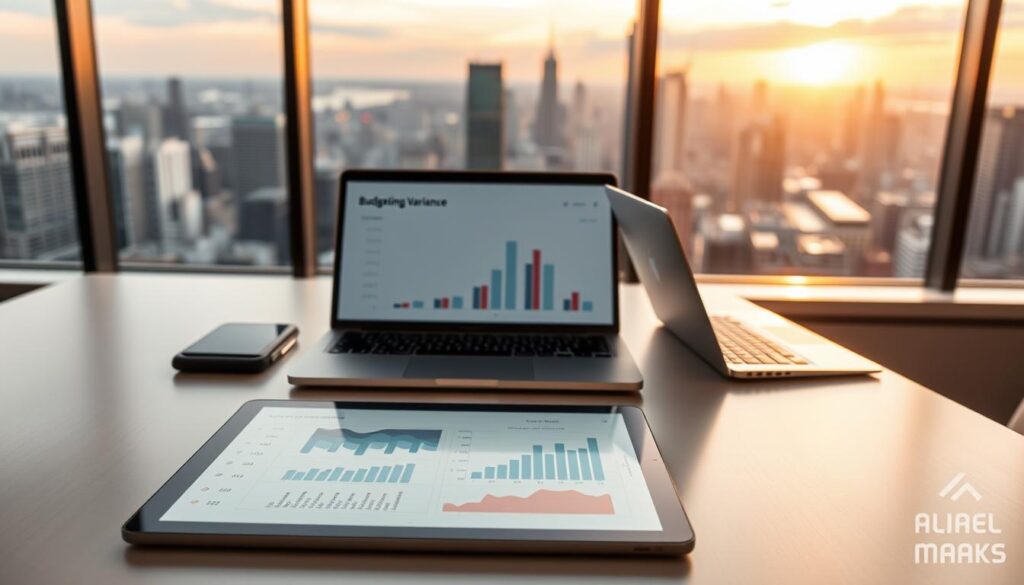 budgeting variance report