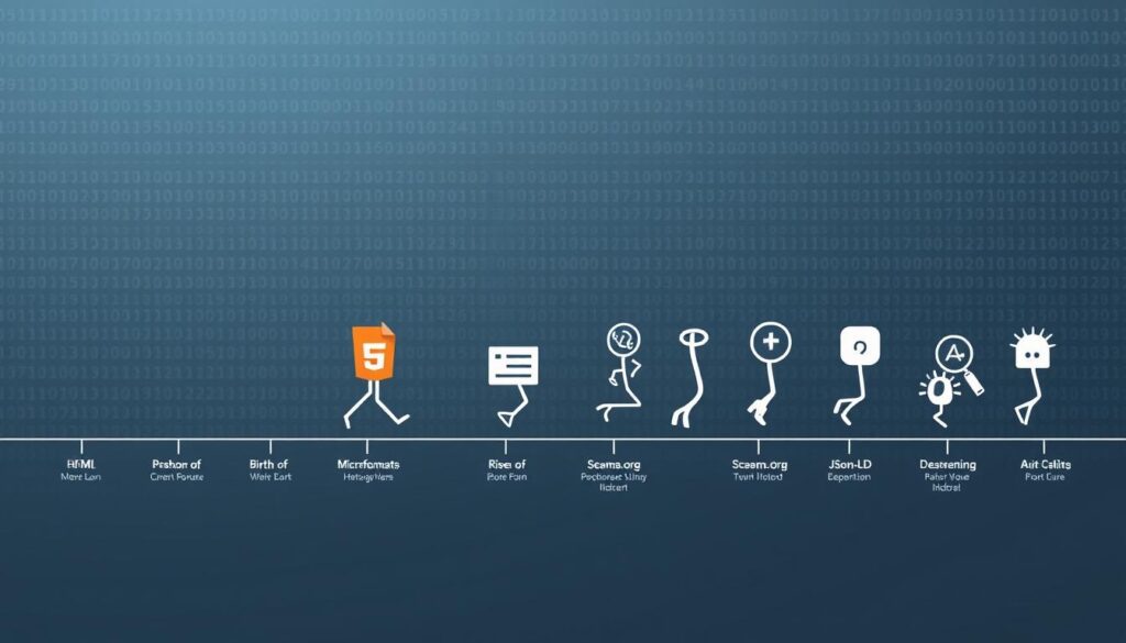 history of schema markup