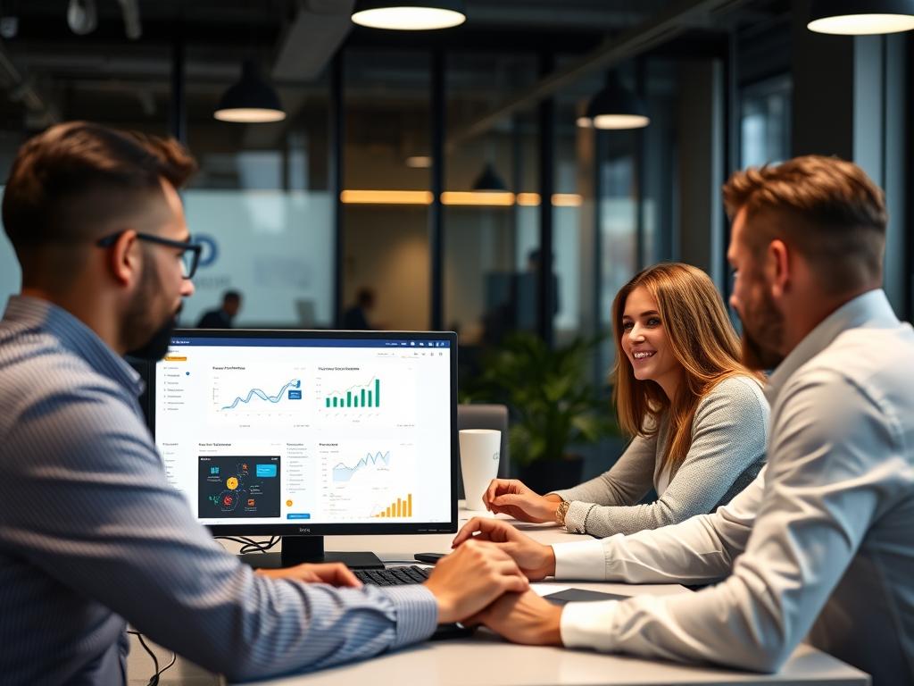 Bird Marketing AI-Powered SEO Agency London team working on digital marketing strategies with AI tools