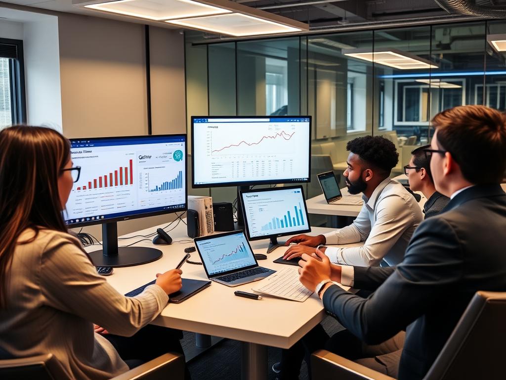 Devenup SEO AI-Powered SEO Agency London team analyzing multi-platform SEO data with AI tools
