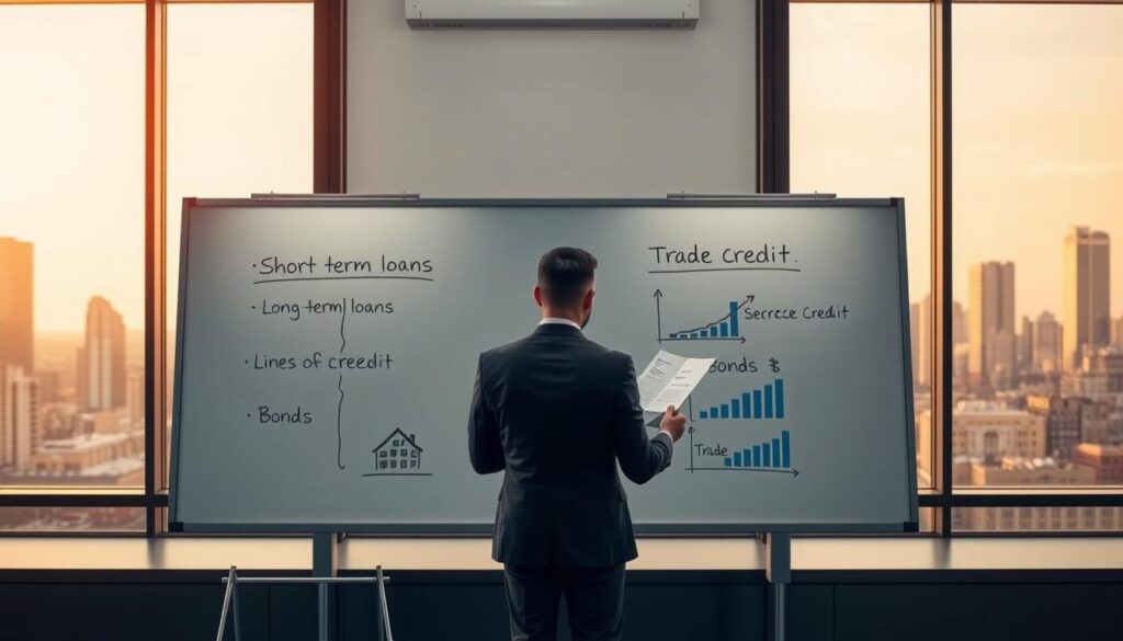 definition and types of business debt