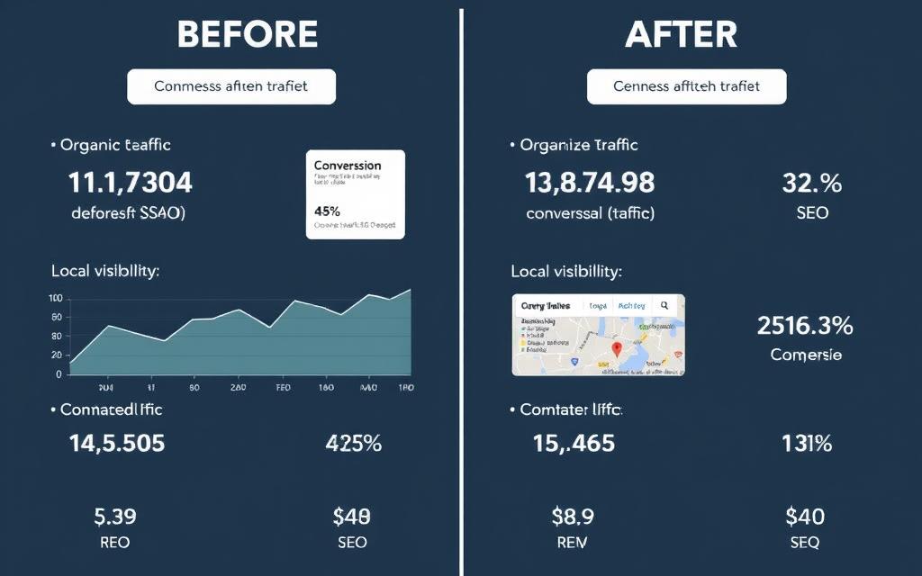 Before and after traffic statistics for a Manchester restaurant