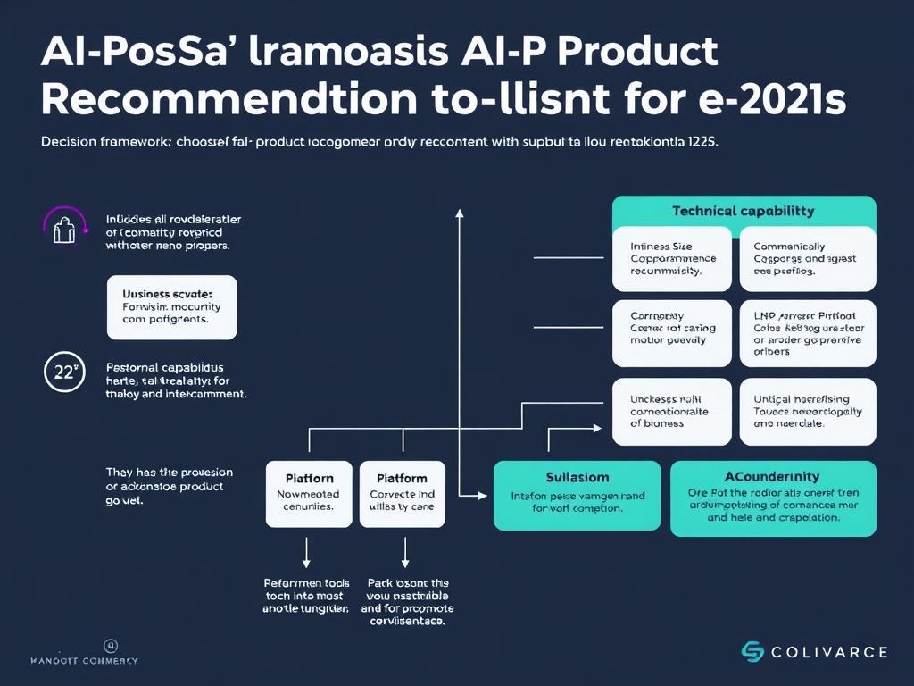 Decision framework for choosing AI product recommendation tools for e-commerce