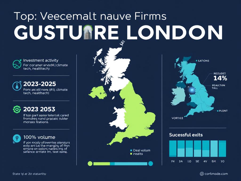 Infographic showing selection criteria for Top 10 Venture Capital Firms Investing Outside London 2025