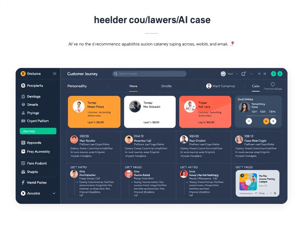 Insider platform showing cross-channel AI recommendation capabilities