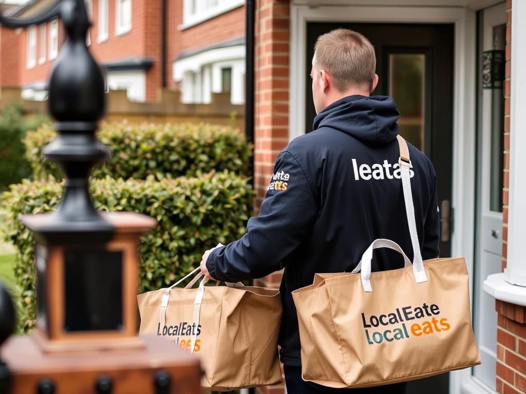 Local Eats food delivery service operating in Manchester