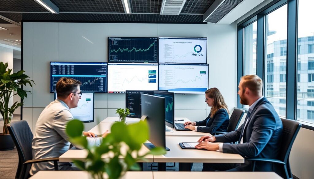 Mercia Asset Management headquarters in West Midlands with investment team