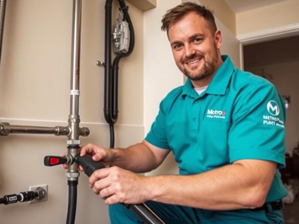 Metro Plumb franchise plumber working in Manchester