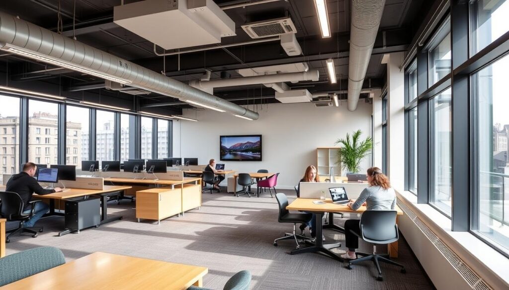 The Pentagon Centre Glasgow coworking space with affordable hot desks