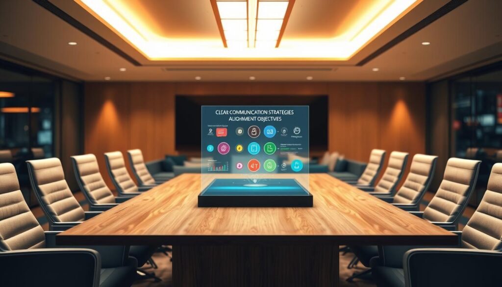 clear communication strategies for achieving business objectives alignment