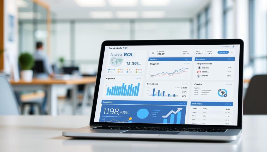 good ROI for social media