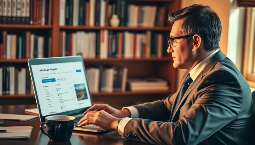 leveraging linkedin sales navigator