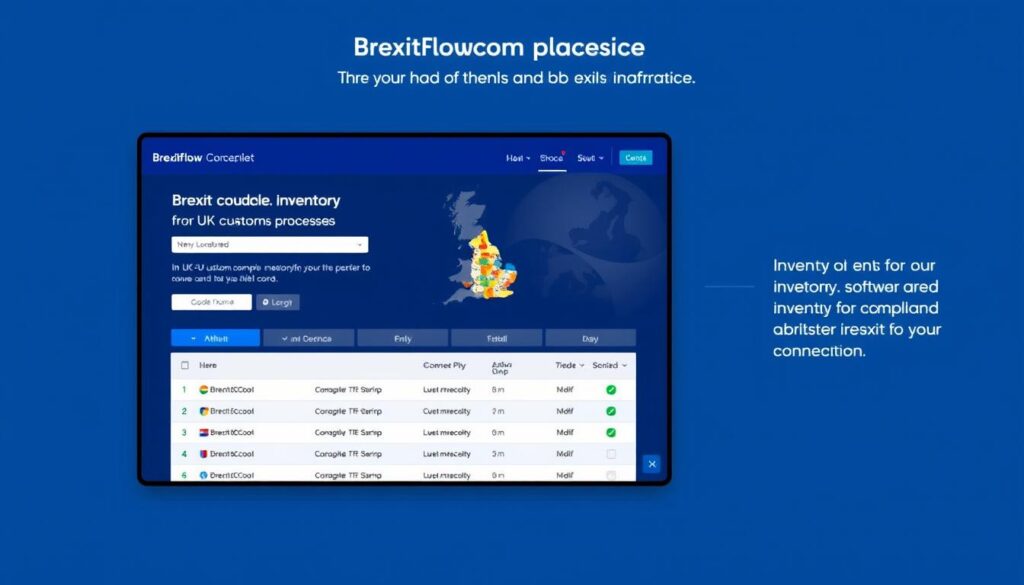 BrexitFlow customs management software with inventory integration