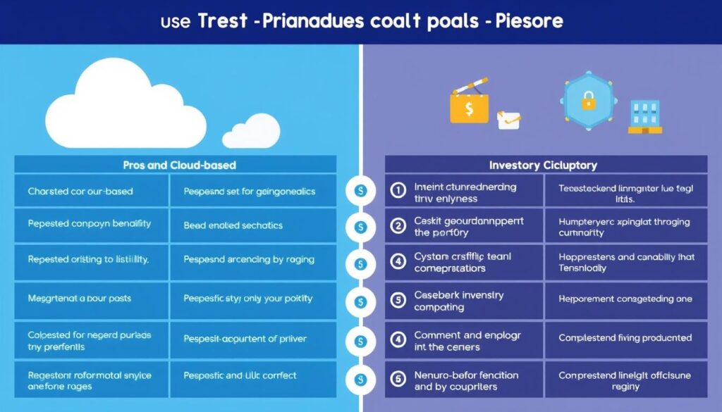 Comparison of cloud-based and on-premise inventory management solutions with Brexit customs tools