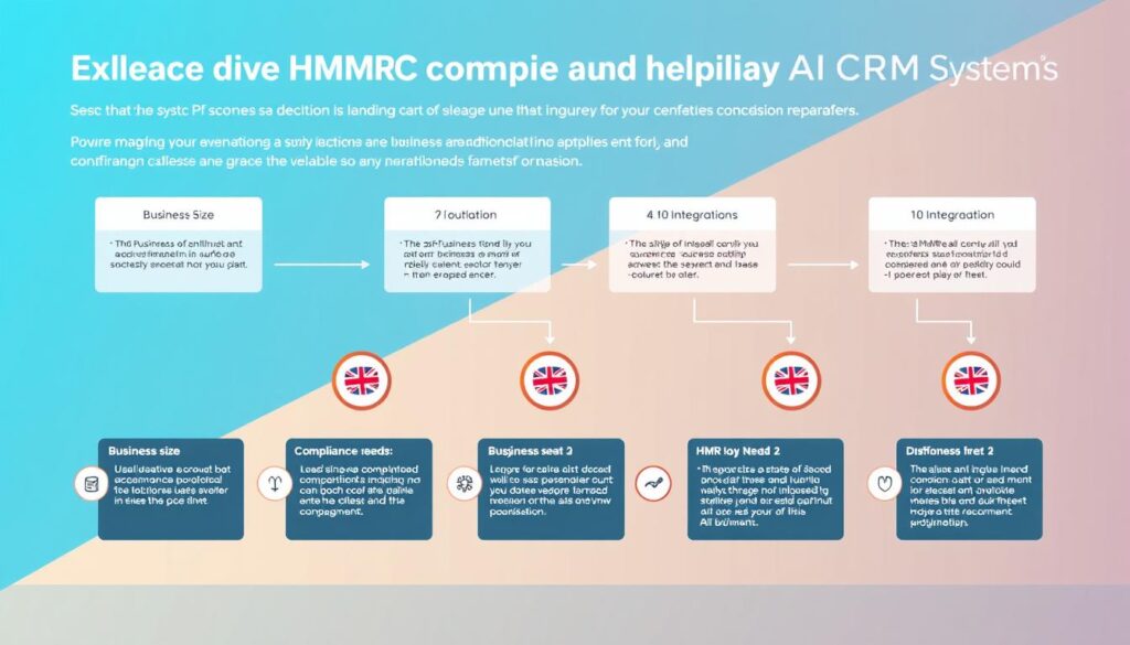 Decision framework for selecting an HMRC-compliant AI CRM system for UK SMEs