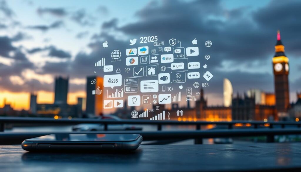 UK social media marketing forecast 2025