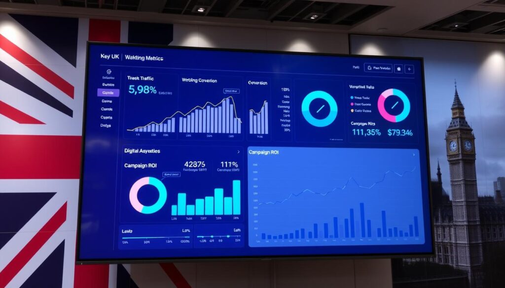 key digital marketing metrics UK