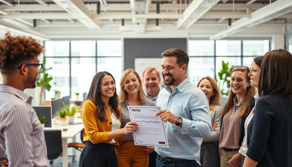 rewarding staff performance
