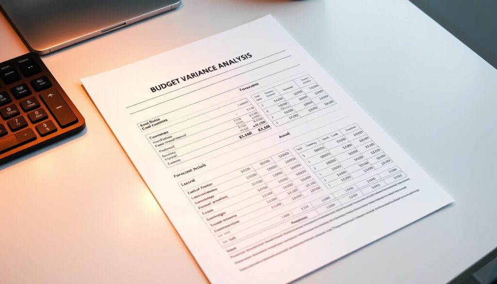 budget variance analysis
