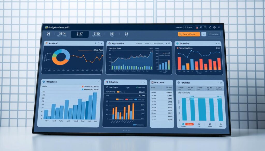 budget variances analysis UK