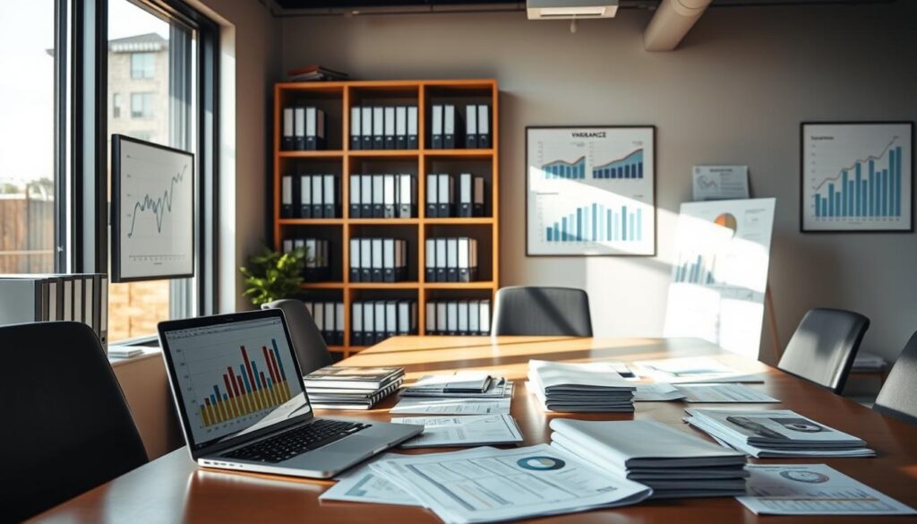 financial variance analysis UK