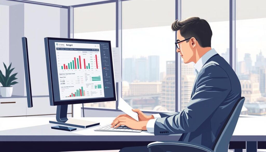 how to forecast in budgeting UK business