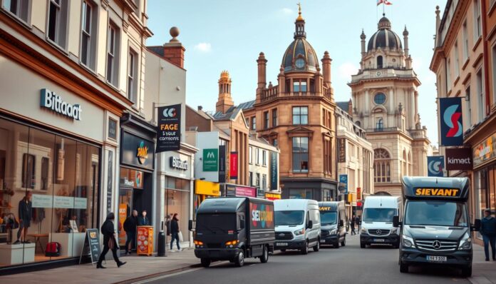 service-based e-commerce UK examples