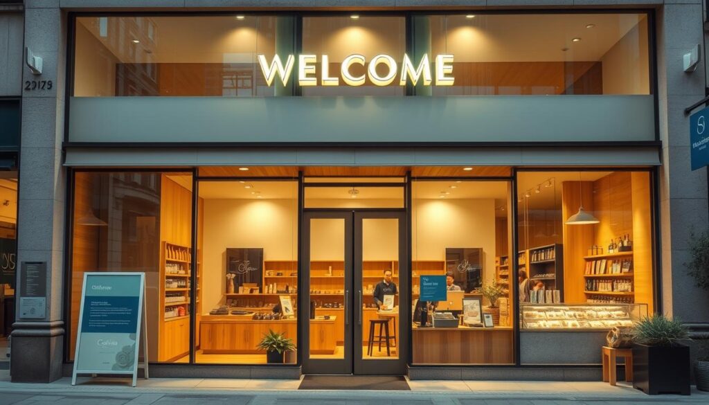 user-friendly storefront